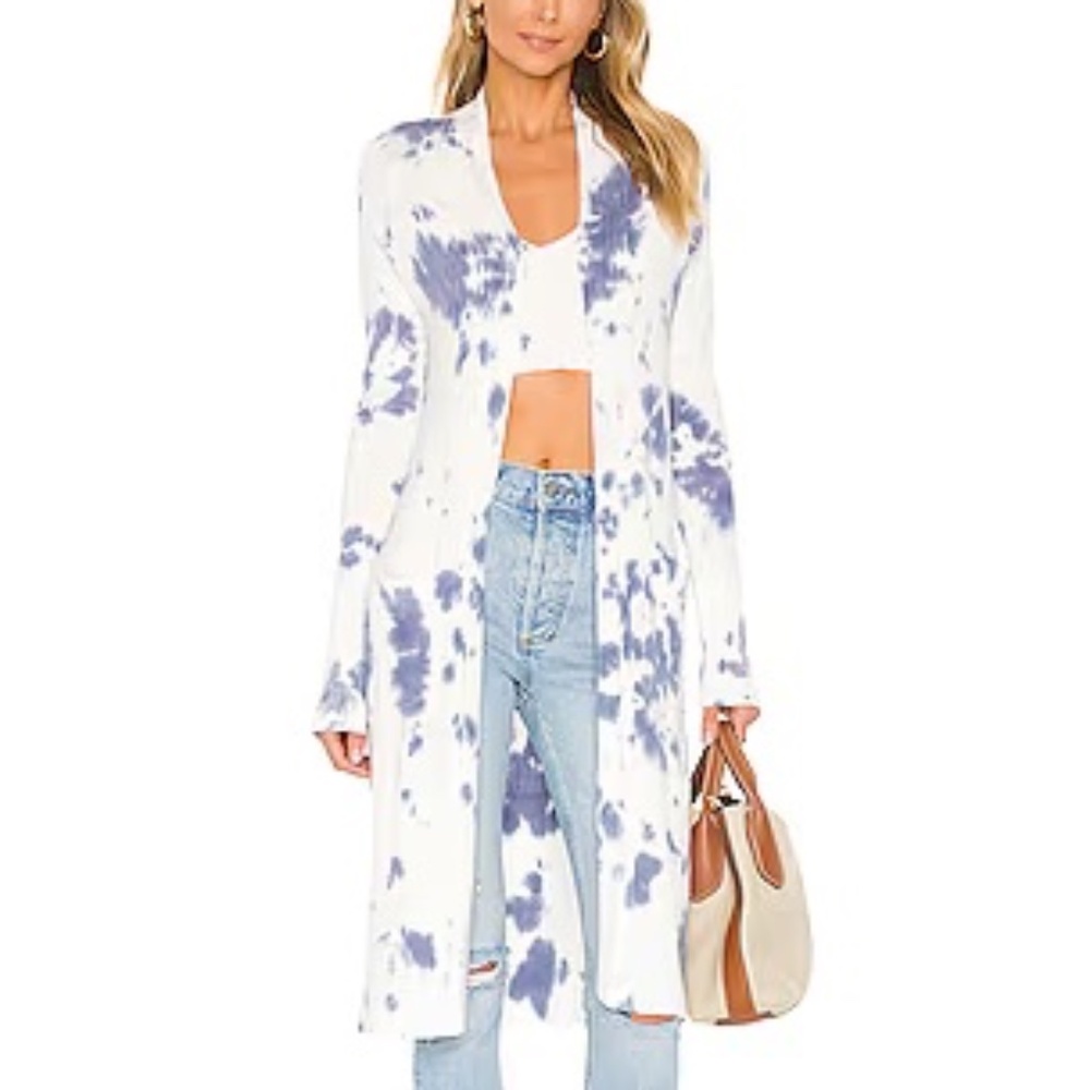 Central Park West Portman Long Cardigan
